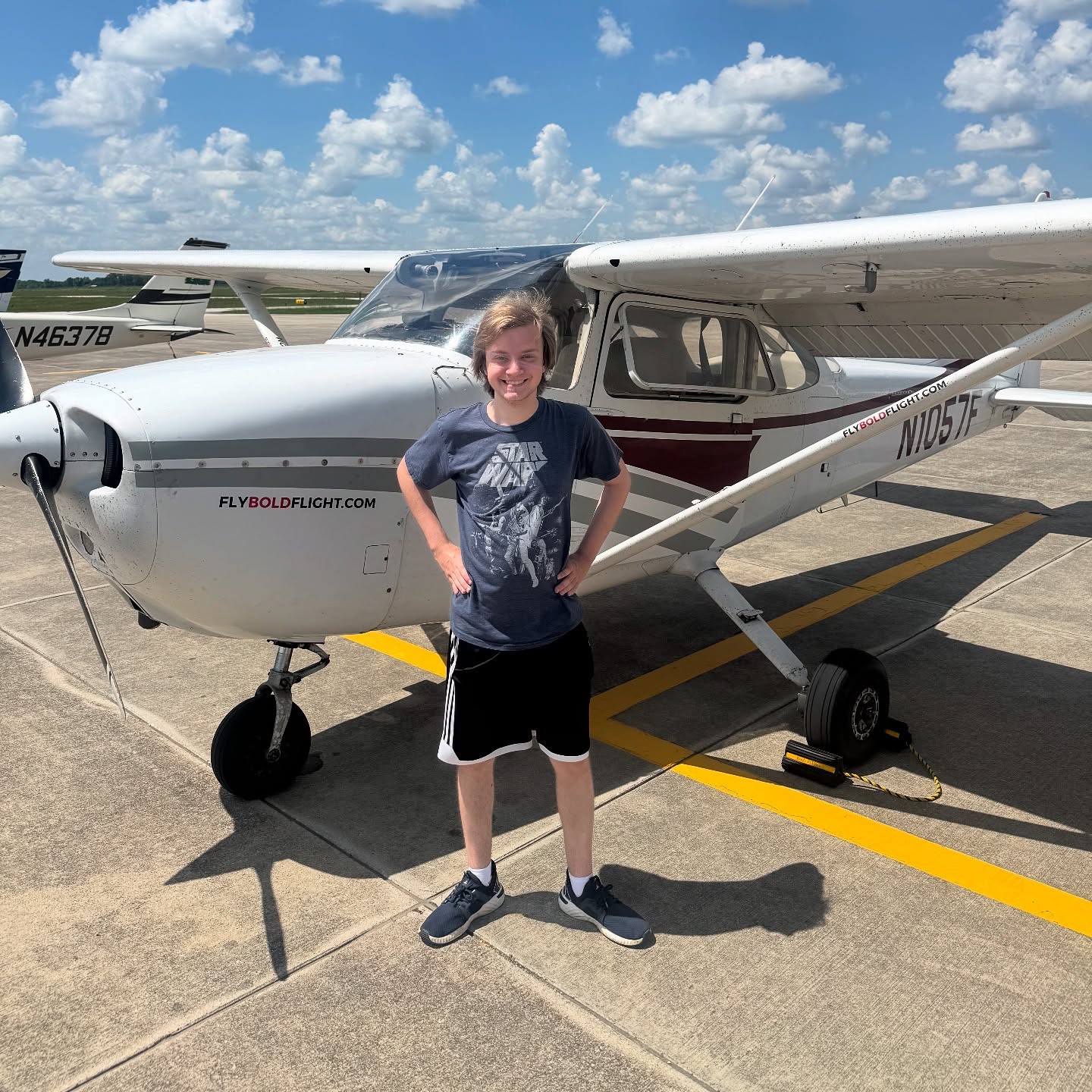 Max Raymond - First Solo Flight